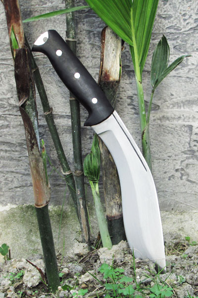 8inch Full-Tang Large Bevel Khukuri (Pattiwal)