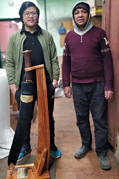 36inch Handmade BUFF HEAD Khukuri (Gadhimai)