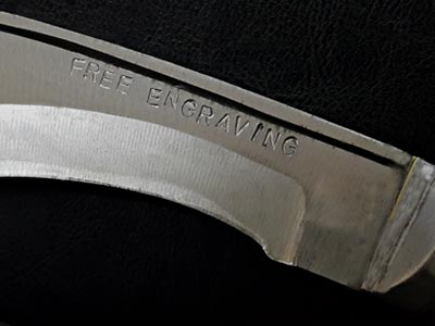 Free Text Engraving. Personalize it