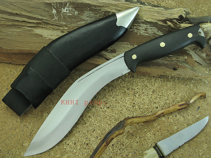 8inch Full-Tang Large Bevel Khukuri (Pattiwal)