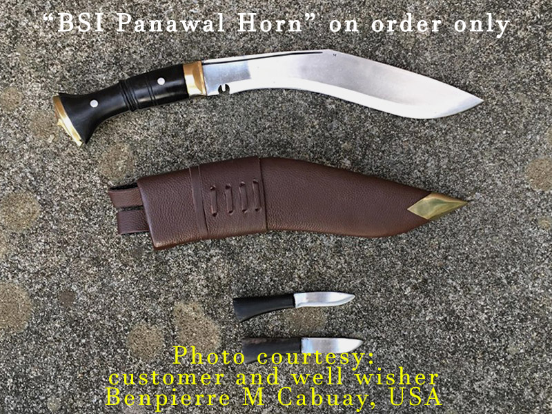 customized Panawal BSI kukri