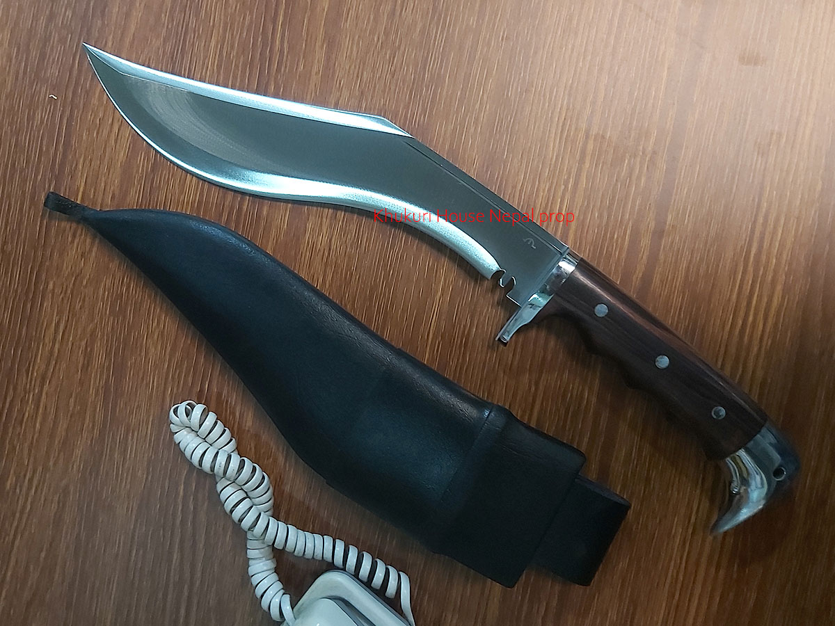double edged kukri bowie