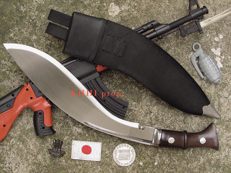 MK2 khukuri full view with sheath