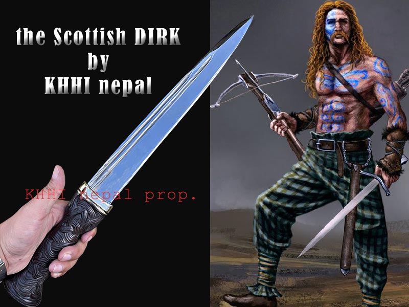 traditional Scottish Highlanders Dirk