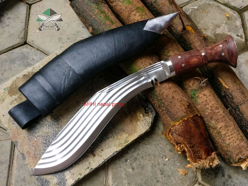 kukri knife with 5 fuller made by Khukuri House