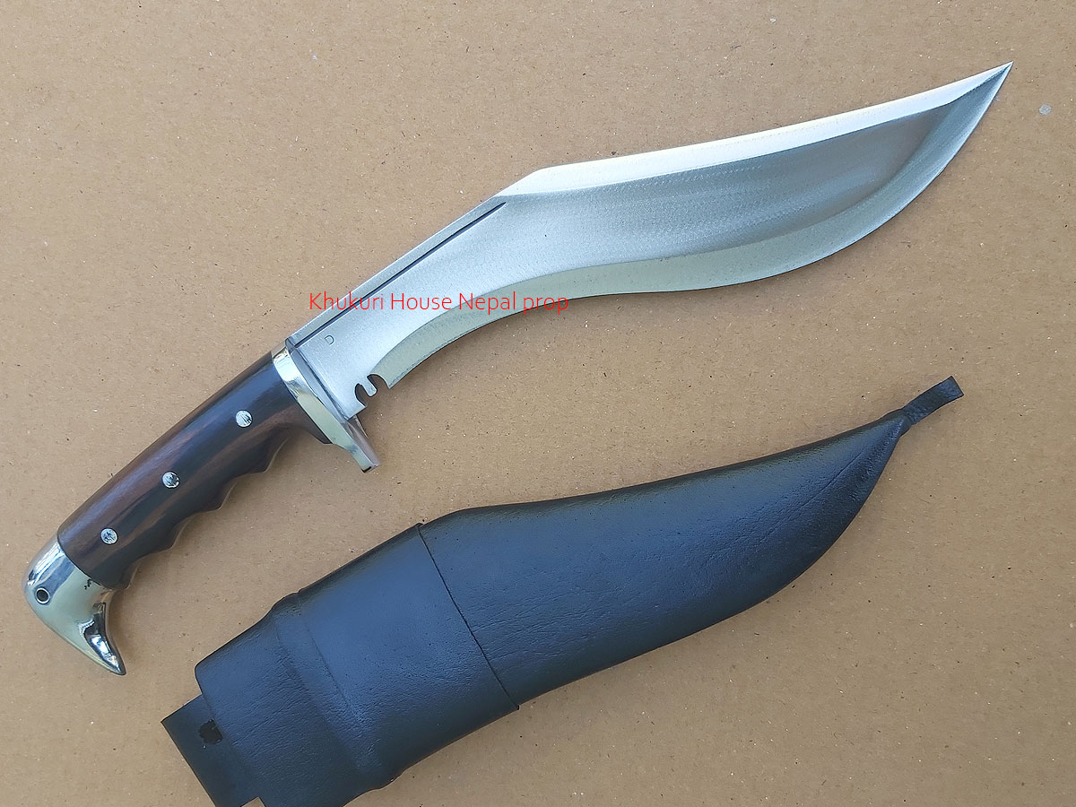 modern style kukri with double edged blade