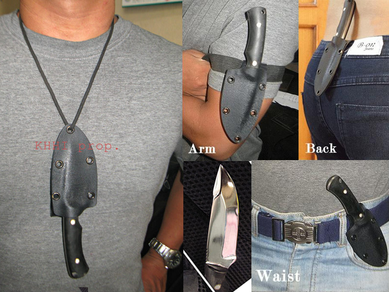 wear knife in your style