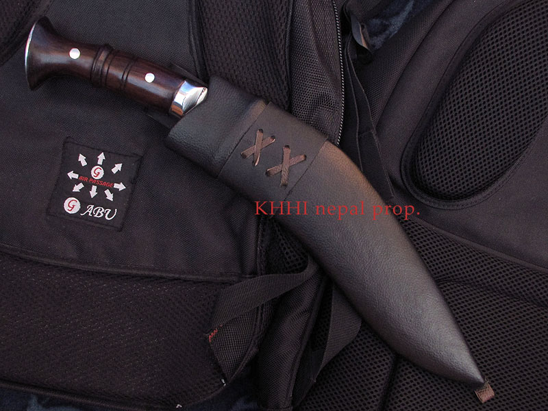 special panawal khukuri in leather scabbard-dap