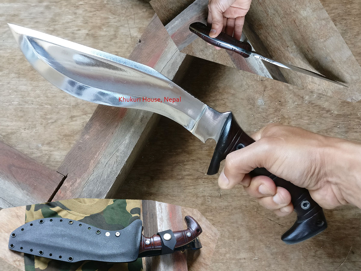 small version of Scourge knife for zombie hunting and killing