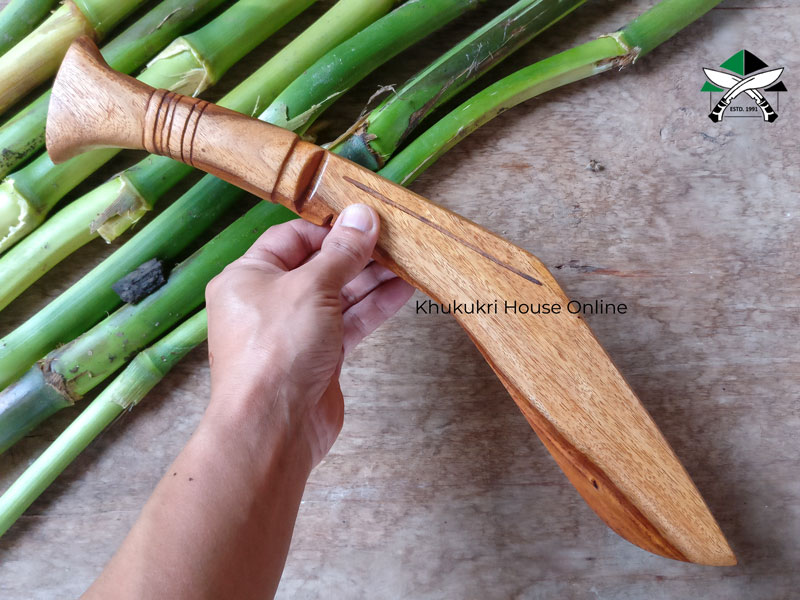 fighting practice kukri made of wood