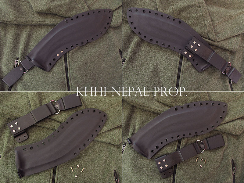 Kydex Sheath (Modern Kukri Scabbard); light, durable, waterproof