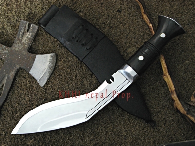 8inch Semi-Fuller Full-Tang Khukuri (Compact)