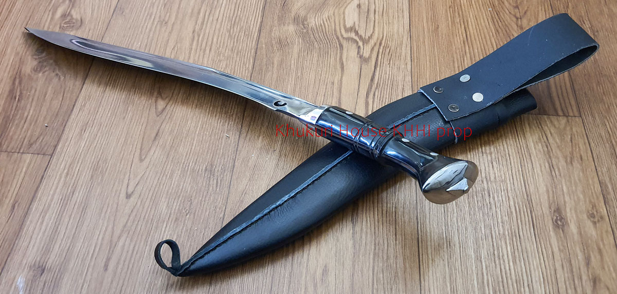 cheetalange kukri with panawal horn handle